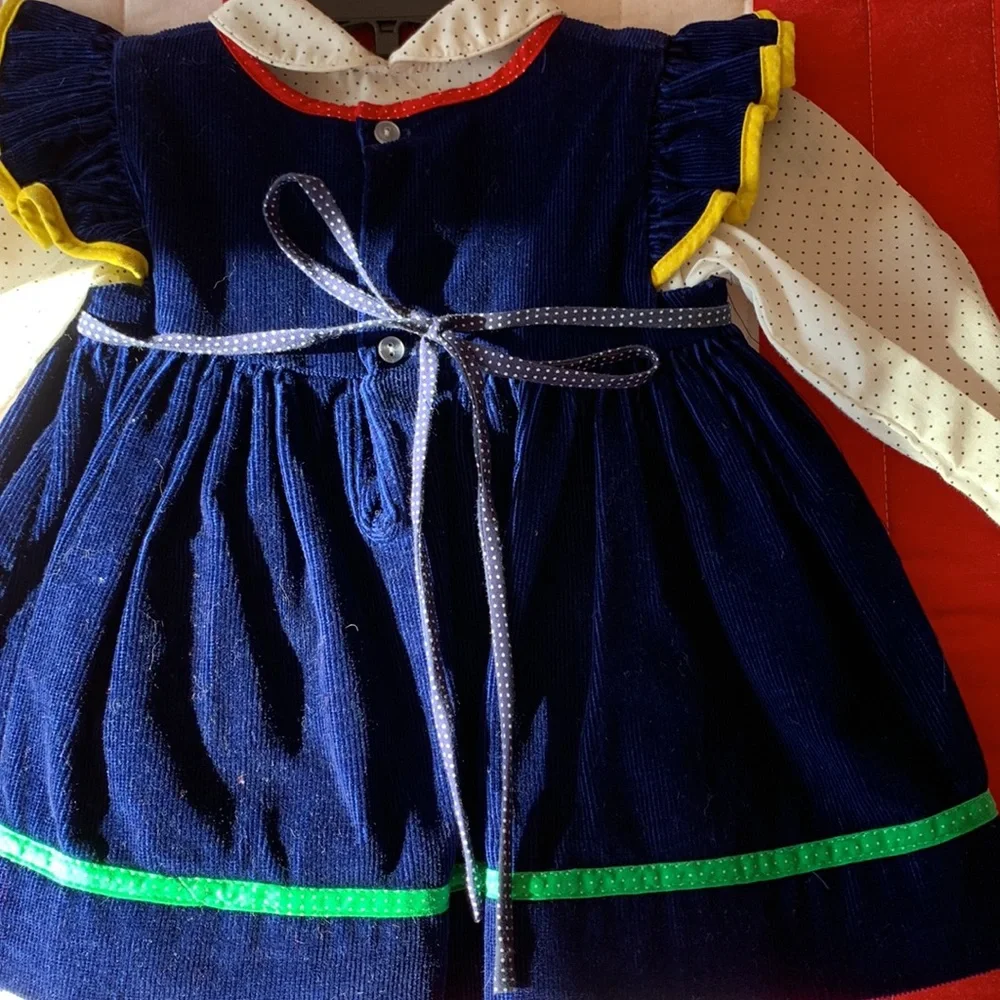 Vintage Corduroy Baby Girl’s Dress - Picture 13 of 13